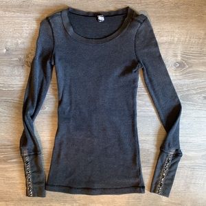 Free People Studded Stud Cuff Thermal